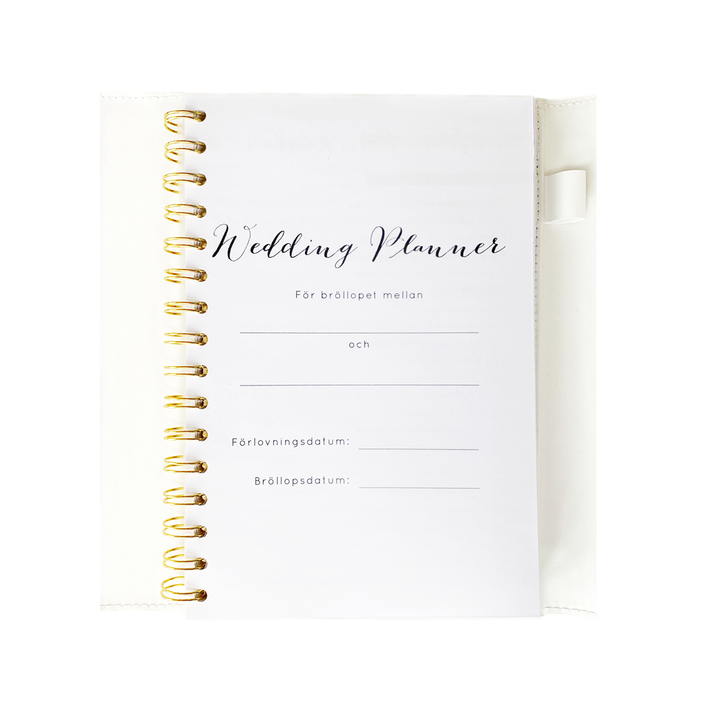Ephemere Wedding planner bok