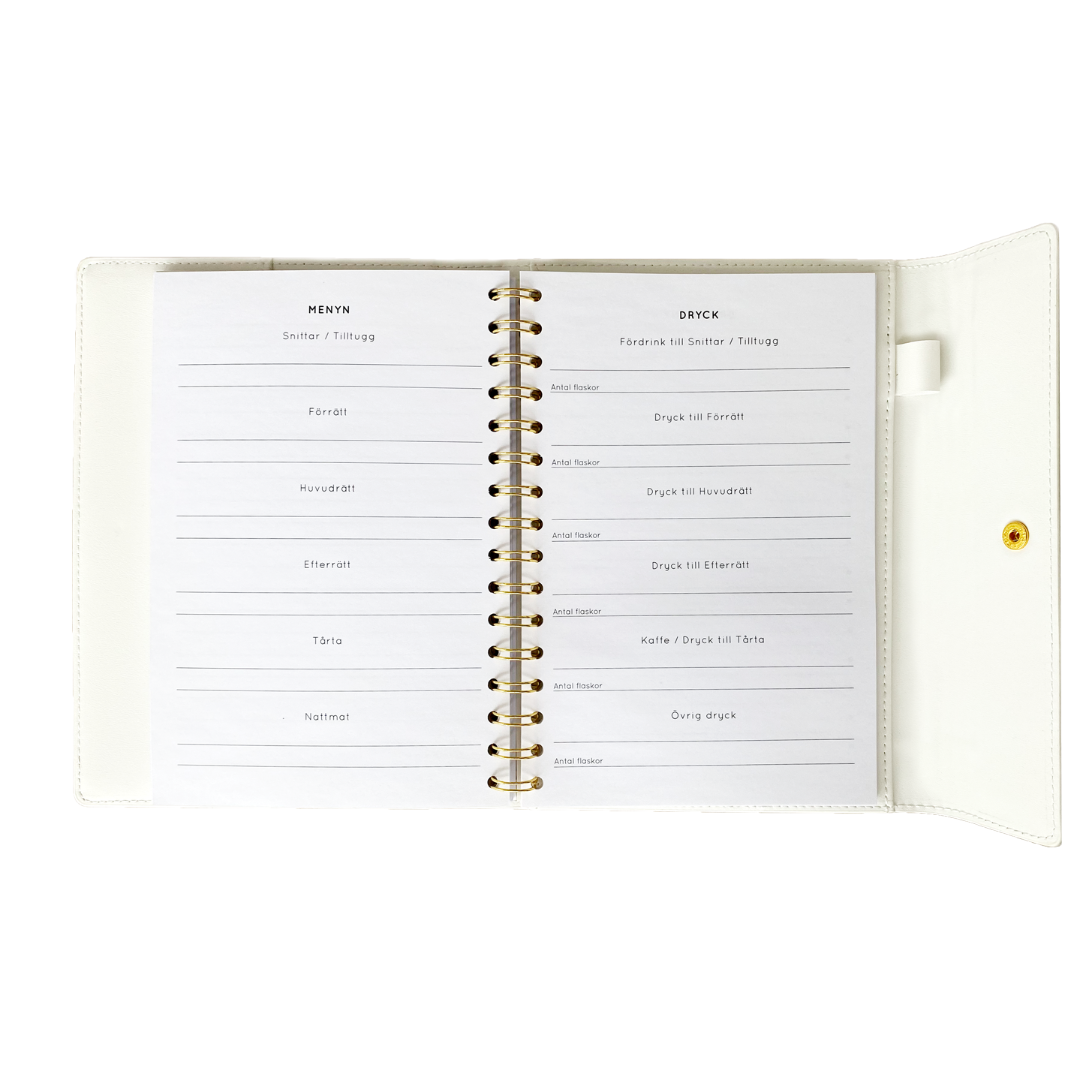 Ephemere Wedding planner bok